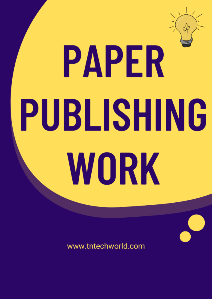 Paper Publishing Work